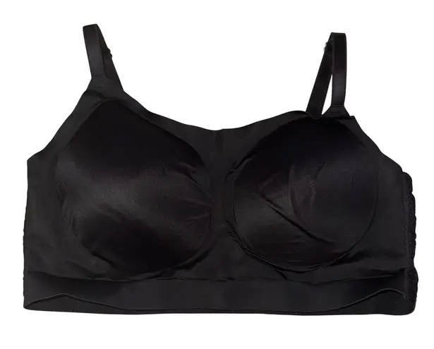 Soma Enbliss Luxe Lace Back Bralette Black Size L Wireless Comfort Stretch