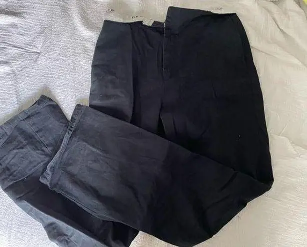 Edikted Edikited 847 black baggy pants.