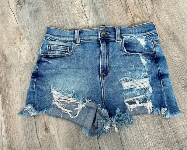 Forever 21 light wash jean Shorts size 27