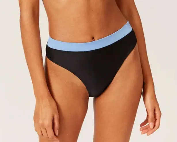 Solid & Striped NWT Bandier x The Candace Bikini Bottom in Black
