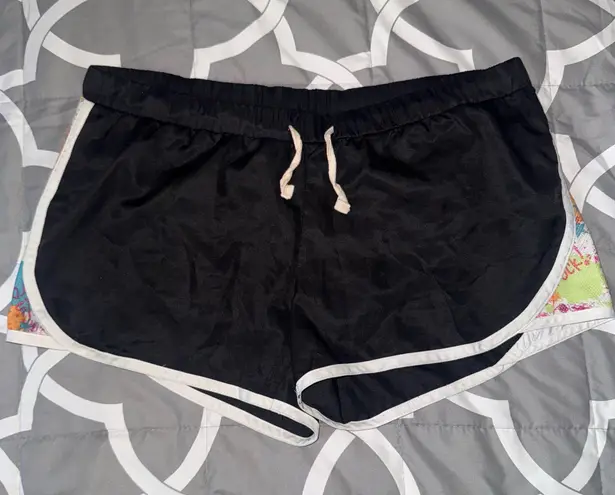 SO Black Short Active/Swim wear Size Girls 12 1/2