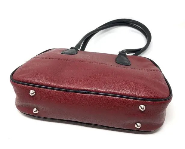 Furla brick red bowler bag, made in Italy