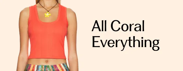 All Coral Everything Banner