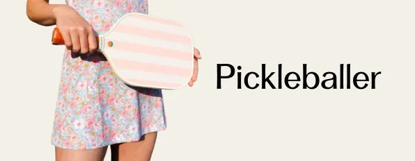 Pickleballer Banner
