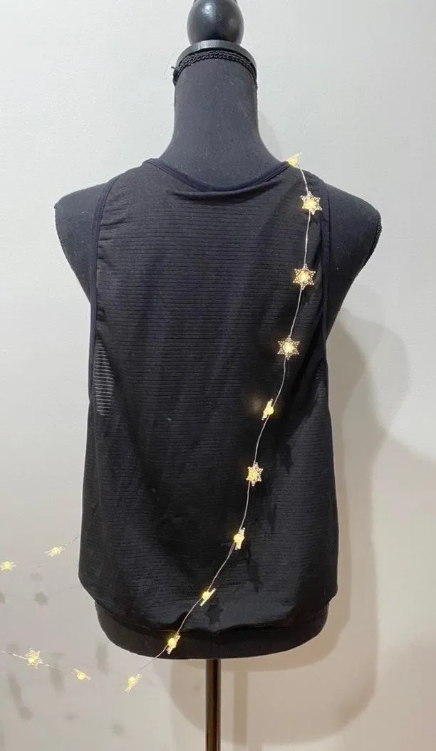 Black Athletic Tee w/ Sportsbra - Image 2