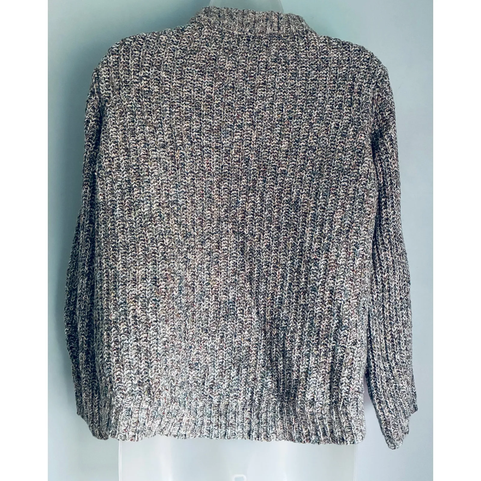 Universal Thread Cozy Knit Sweater Medium Gray - Image 8