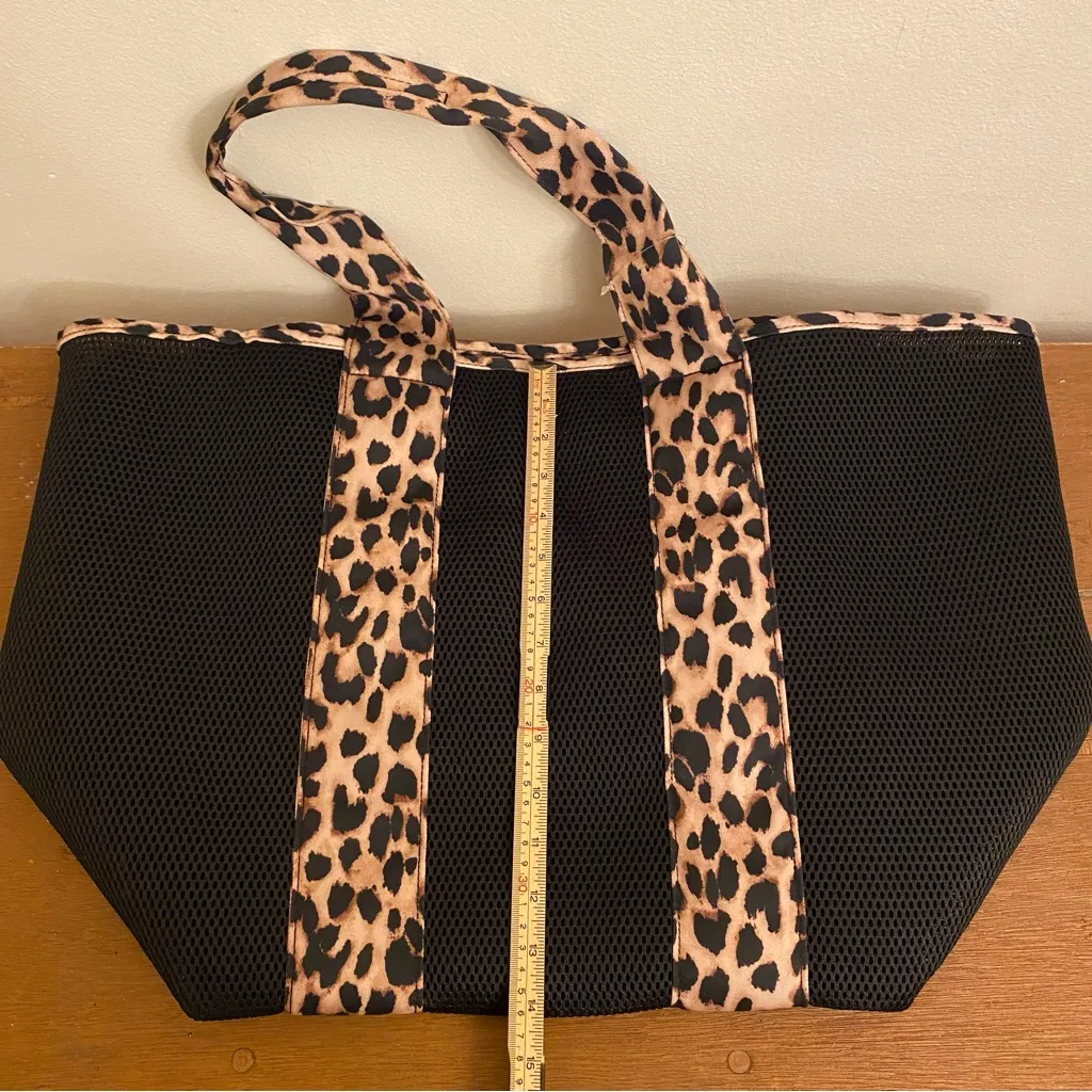 Victoria’s Secret Leopard Mesh Tote Swim Beach Bag NWT - Image 6