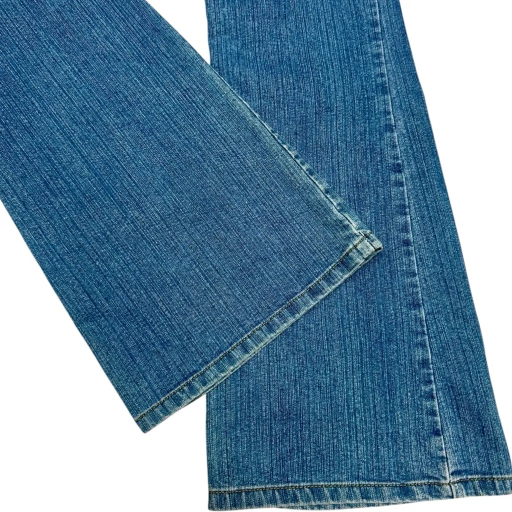 Vintage Y2K Calvin Klein Jeans Light Wash Flare Denim Women’s Size 9 Fits a 26 - Image 8