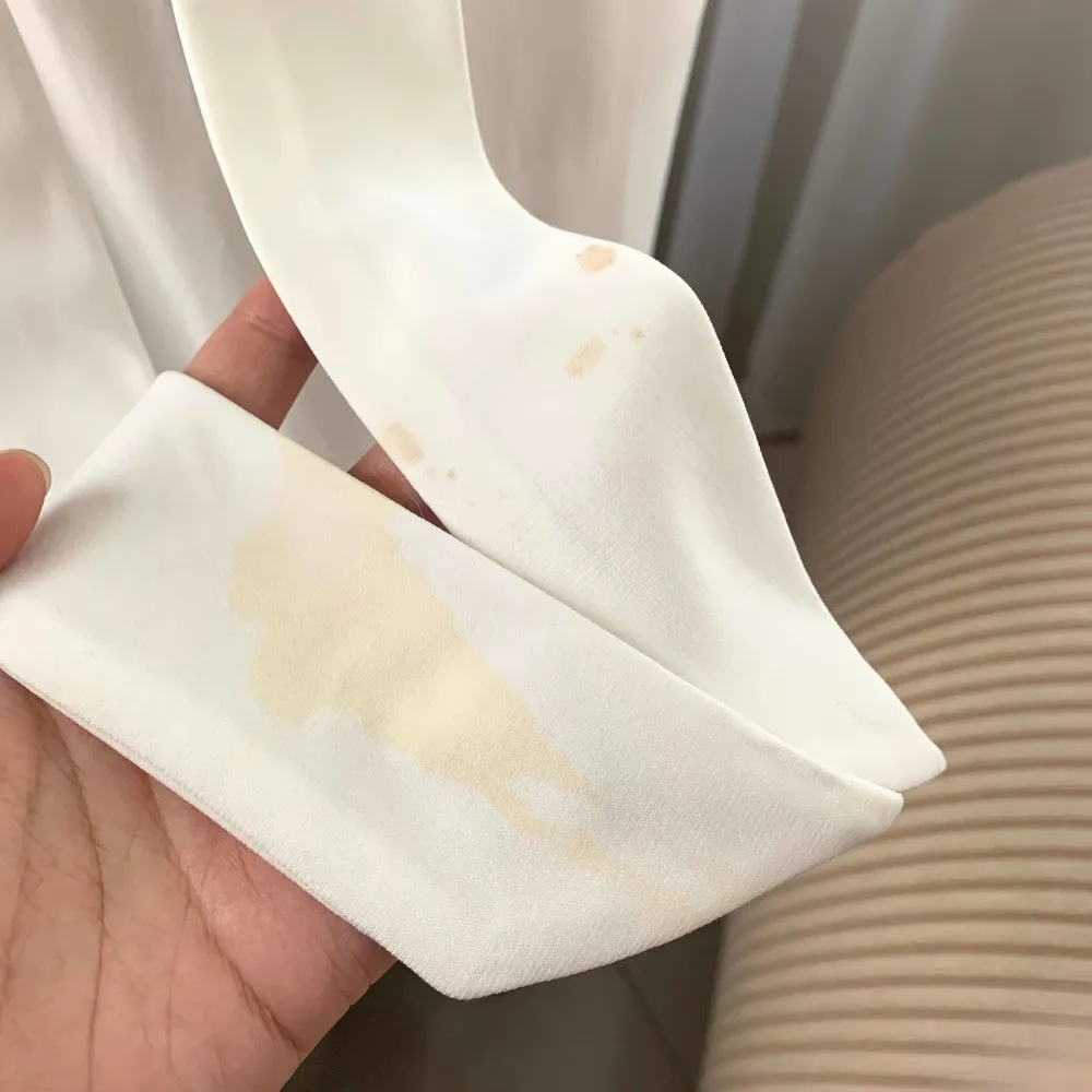 R & M Richards 3/$15  Embroidered Gown in Nude/Ivory *Small Stains* - Image 16