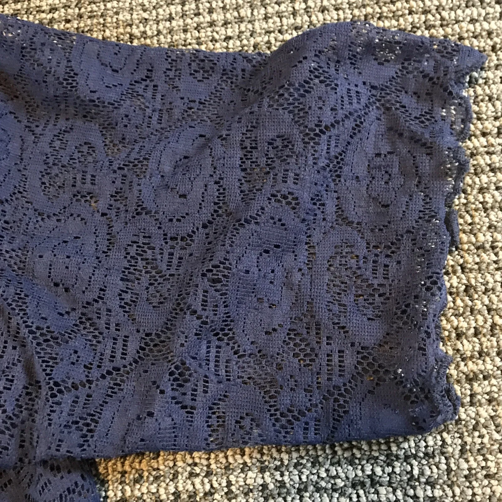 Vintage America Blues XL Womens Blouse “Blue Ridge” Blue - Image 4