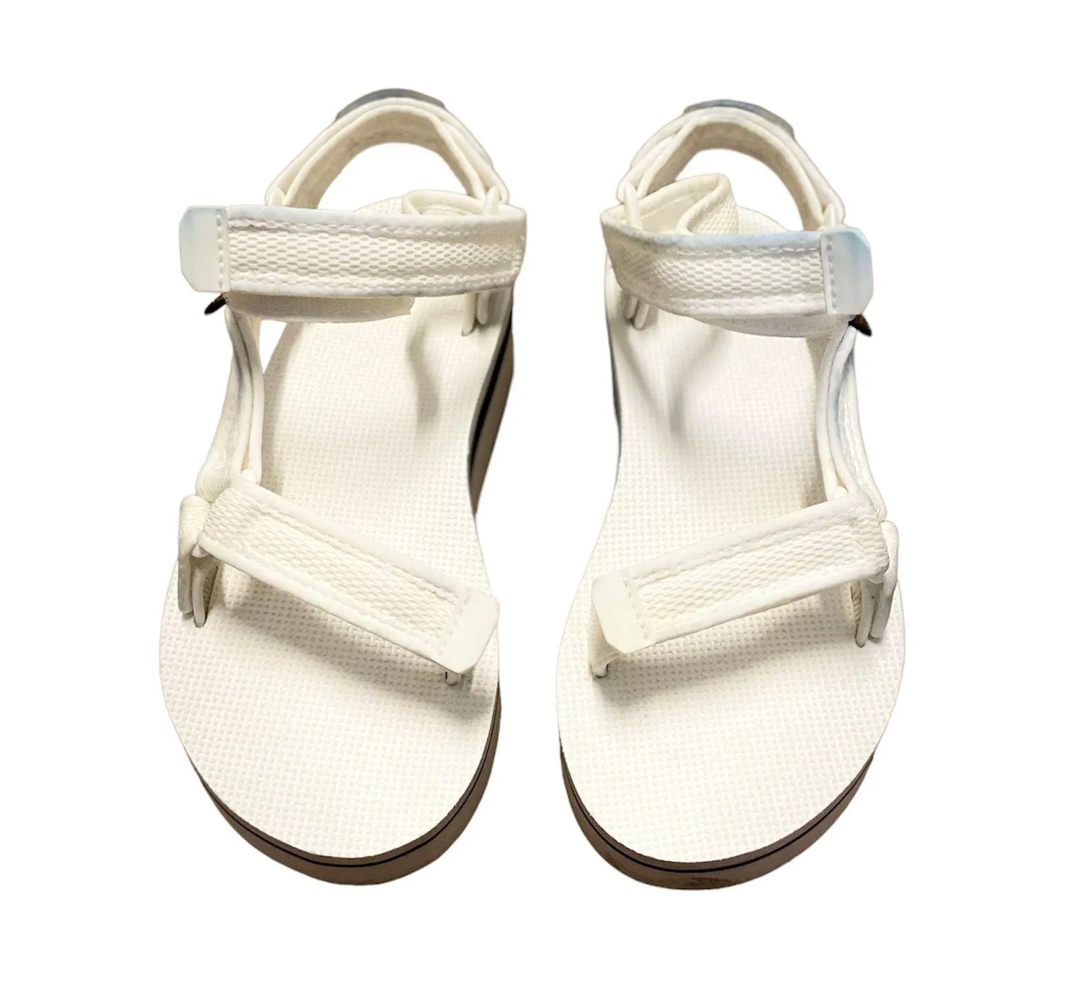 Teva white platform sandals - Image 2