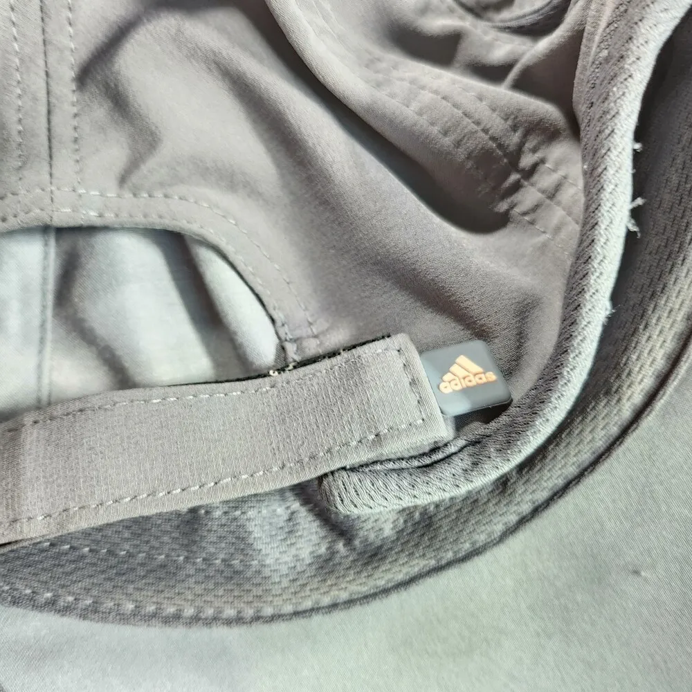 Adidas Aeroready Gray Women's Adjustable Performance Hat - Image 3