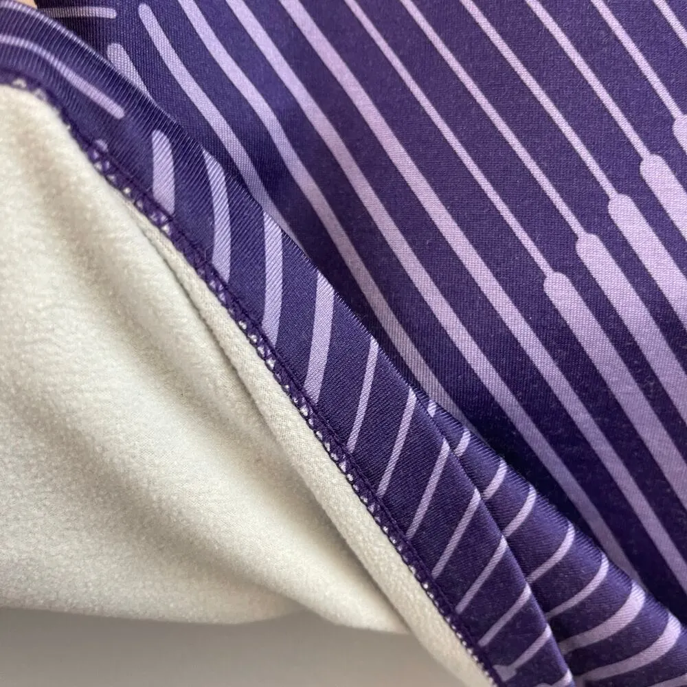 Layer 8 Purple Chevron Fleece - Image 2