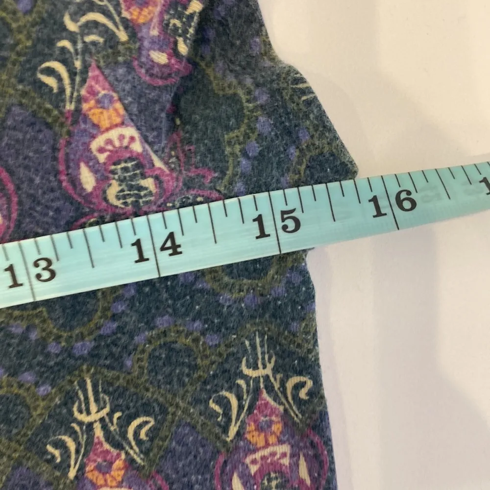 Mossimo Supply Co. Cap Sleeve Scoop Neck Stretchy Mini Dress Boho Print Sz Sm - Image 8