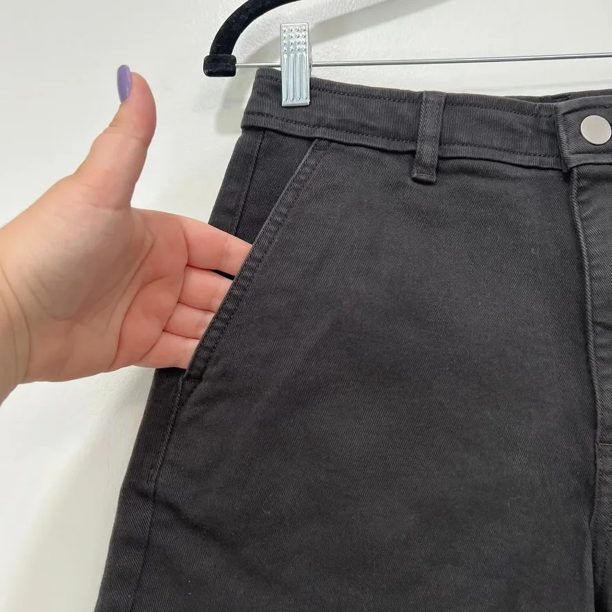 Everlane Womens Utility Shorts 6 NWT $88 Organic Cotton High Waist Slouchy - Image 4