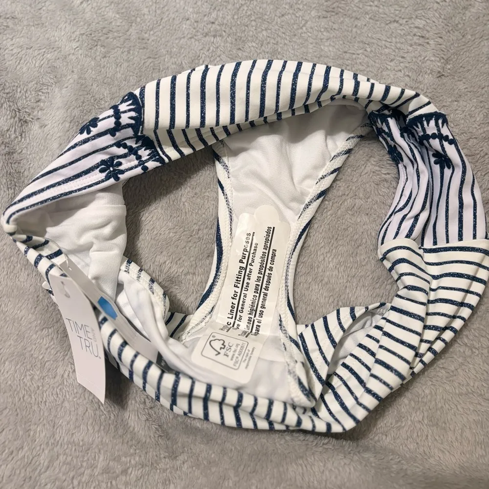 Time And Tru 2 Piece Bathing Suit (New) Medium - Image 7