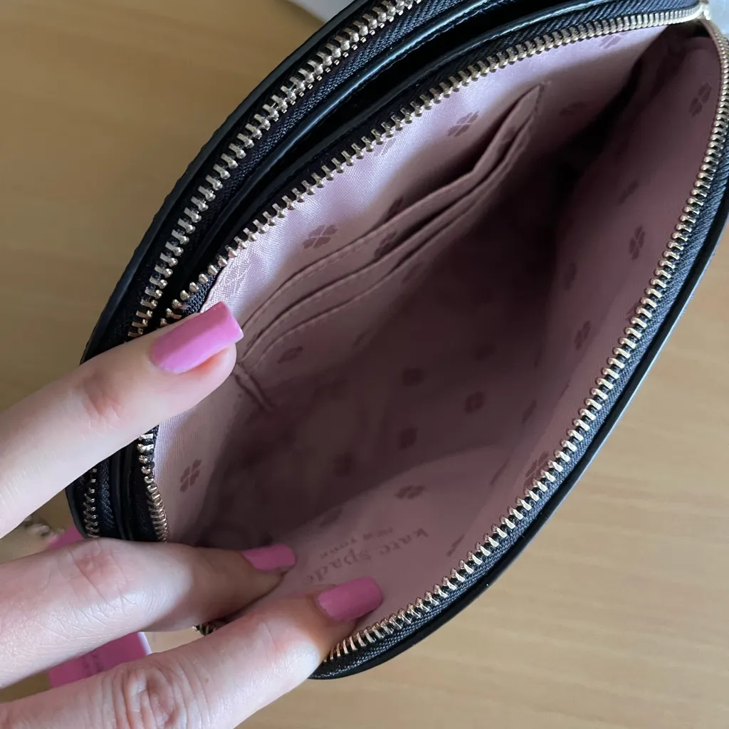 NWT Kate Spade Black Dome Crossbody Bag - Image 6