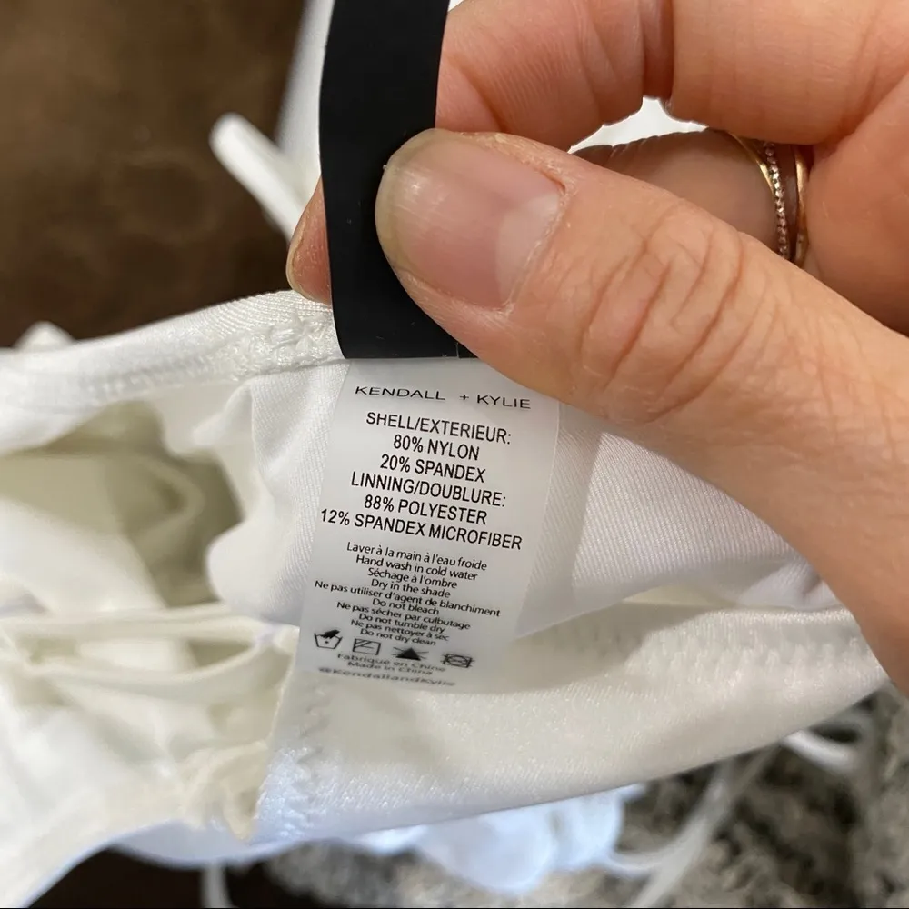 NEW Kendall & Kylie white one piece - Image 9