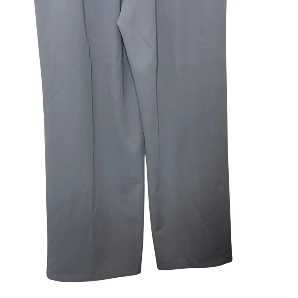 Halara Wide Leg Trousers Women’s Large Petite Gray Work Stretch High Rise - Image 7