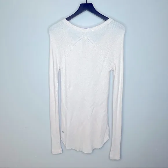 Lululemon Cabin Yogi Long Sleeve Pink‎ Cashmere Blend Sweater - Image 6