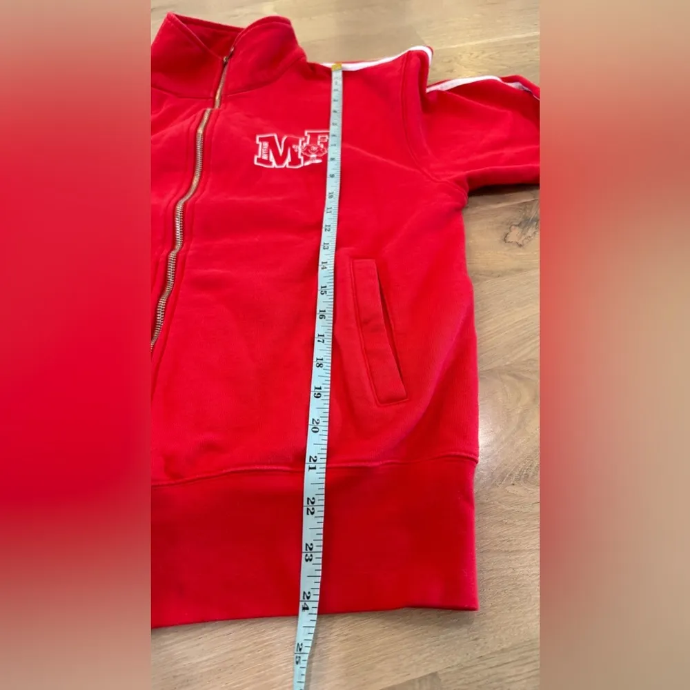 The Mayfair Group mental health Full Zip Tracksuit sweatshirt red size s/m Size M - Image 10