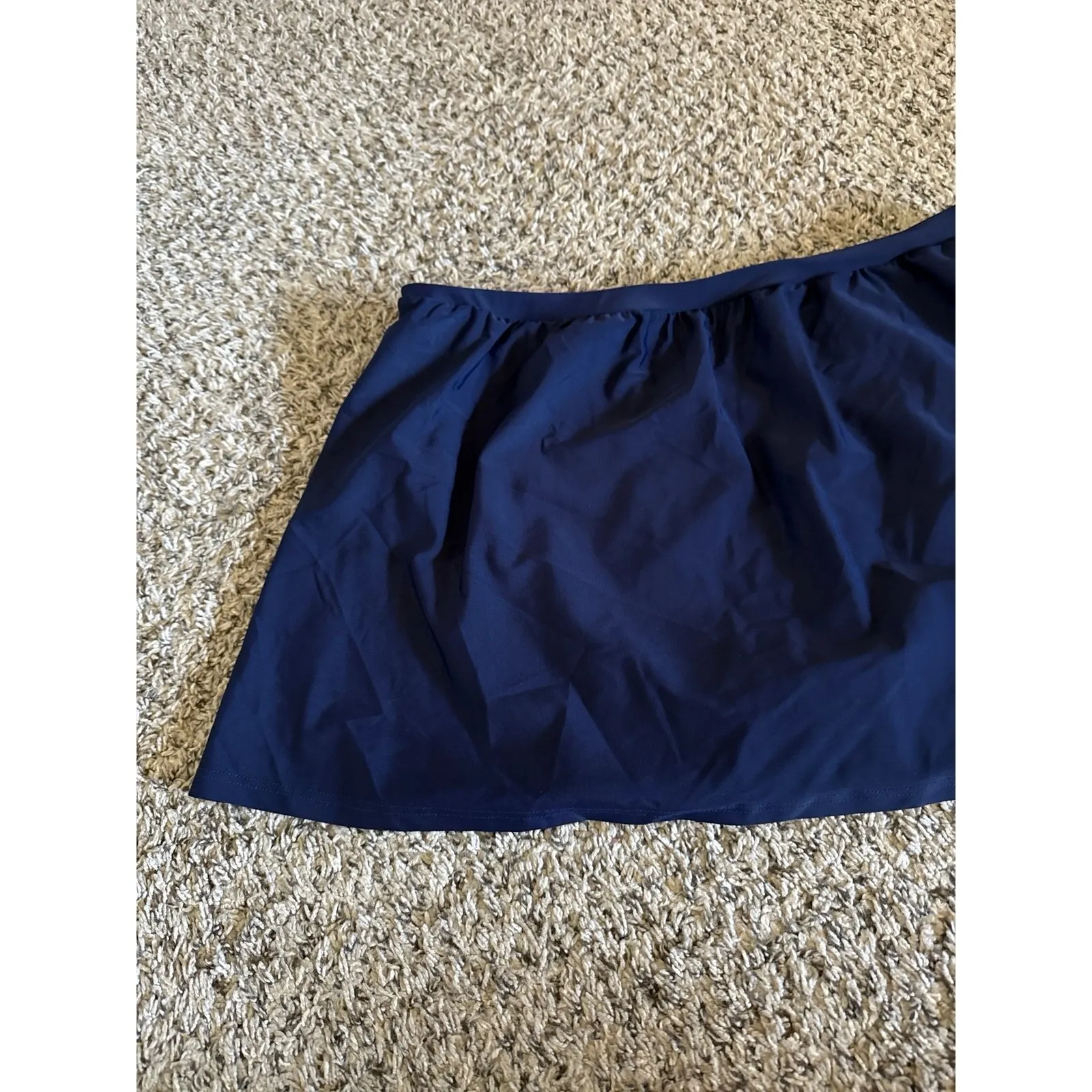 Croft‎ & Barrow Women's Navy Blue Skirt Swimsuit Size 20W - Image 6