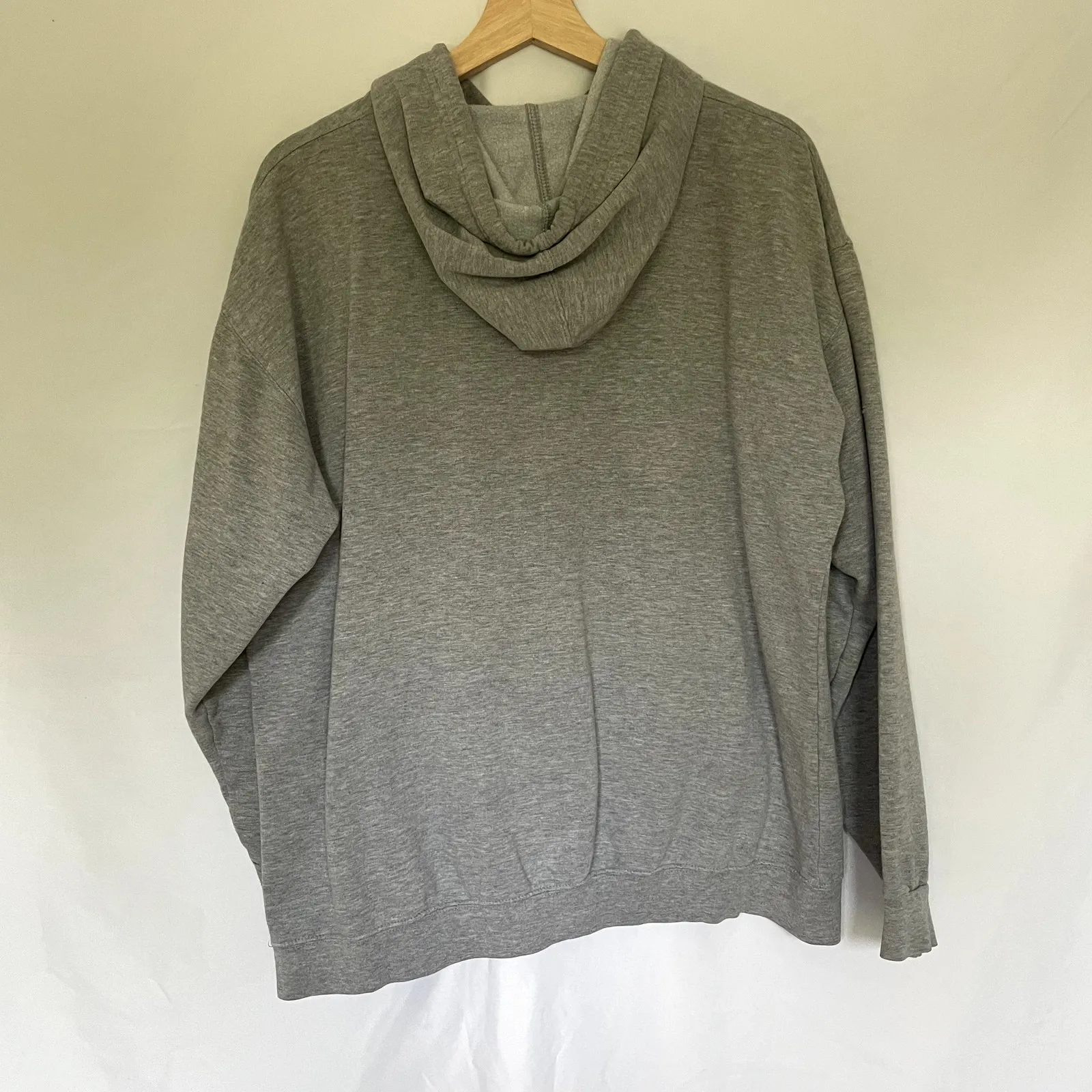 Talha USA gray Washington DC hoodie sweater women' size XL cotton casual FLAWS - Image 7