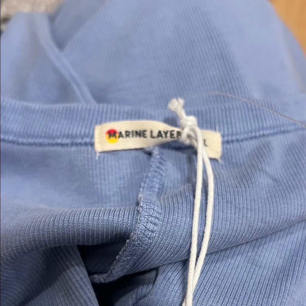 Marine Layer Lexi sun-in dress twilight Blue Midi‎ Dress XL - Image 4