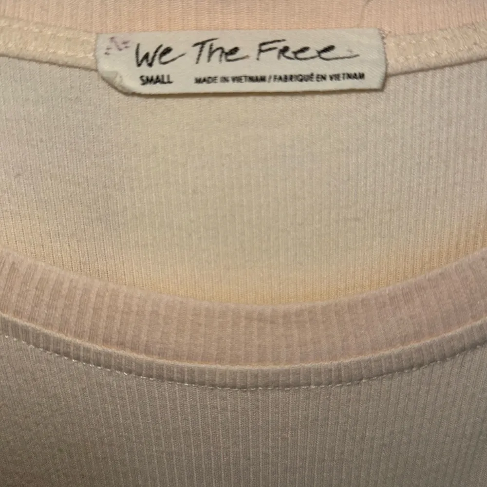 Free People Camiseta Feelin It Boho Patchwork Top in Alabaster Combo W1096 Sz S - Image 12