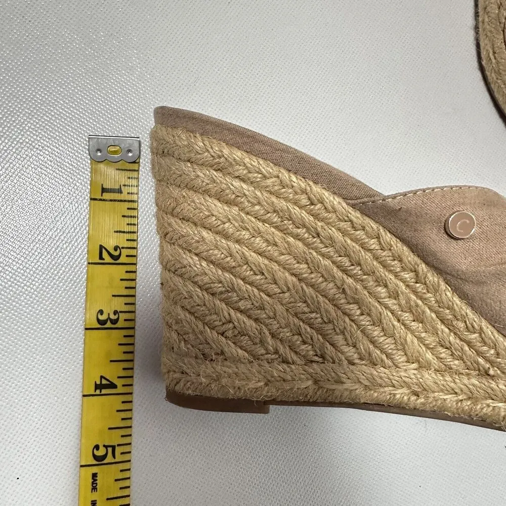 Circus by Sam Edelman sandals Womens 9 Bea Espadrille Wedge Open toe shoes - Image 8