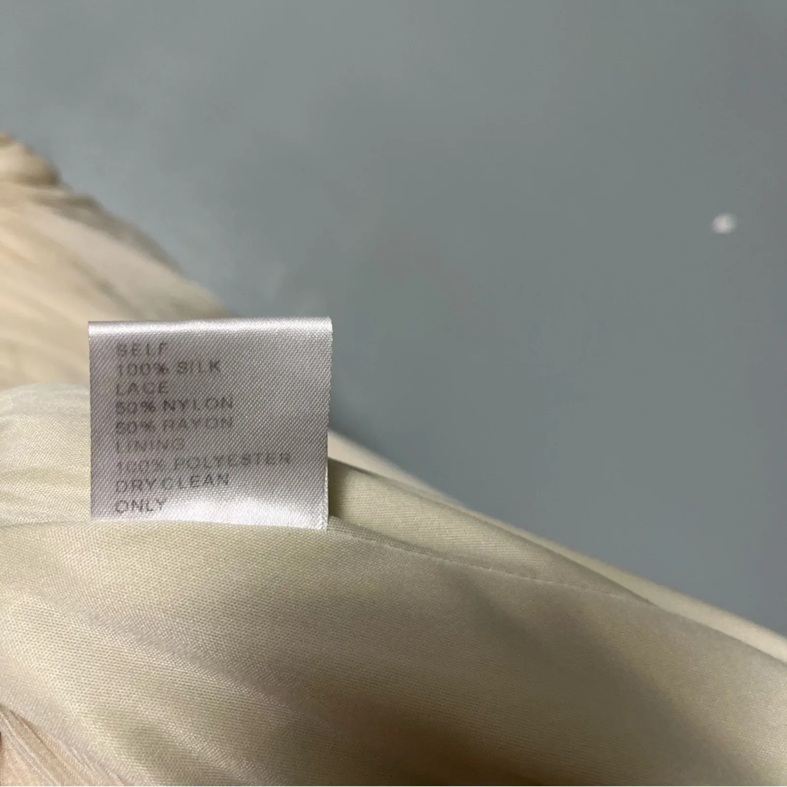 BHLDN Tadashi Shoji Cypress Dress Beaded Silk Chiffon Mermaid Gown Women’s 6 - Image 13