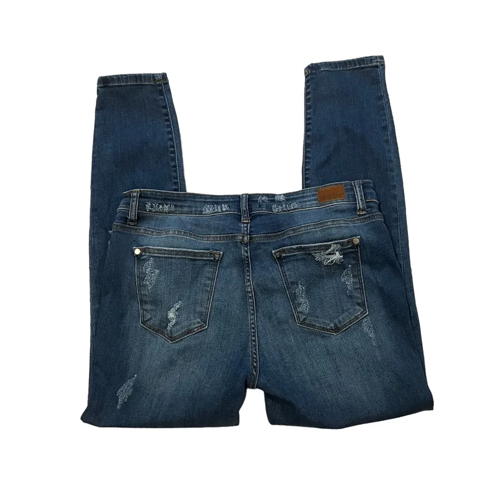 Judy Blue Skinny Fit Distressed Jeans, Sz 15/32 - Image 6