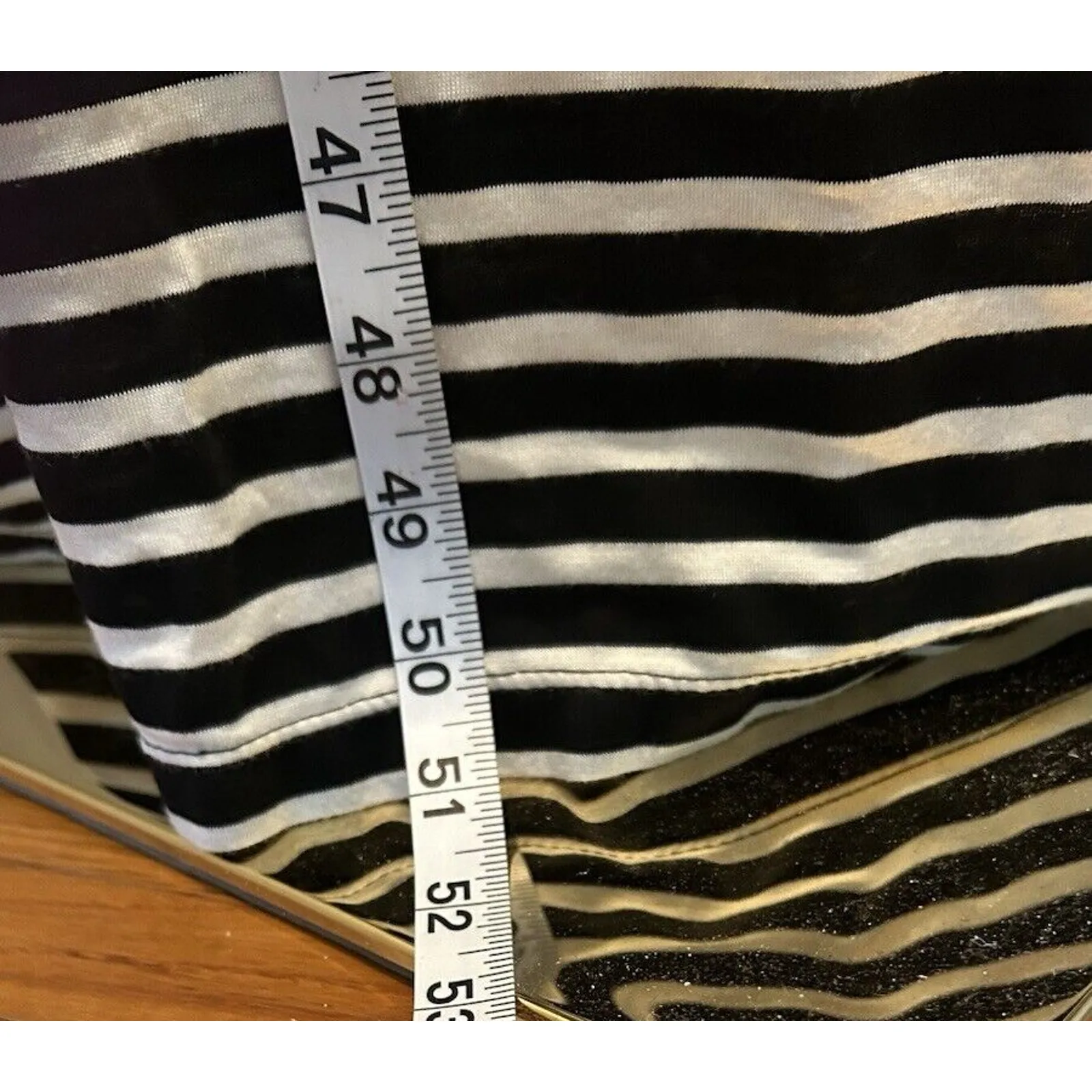 Clearance Espresso Maxi Dress NWT Mesh Accent Size M Black/White Stripe Boho Black Size M - Image 7