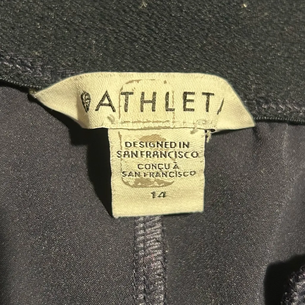 Athleta Navy Endless High Rise Cargo Pant Size 14 - Image 6