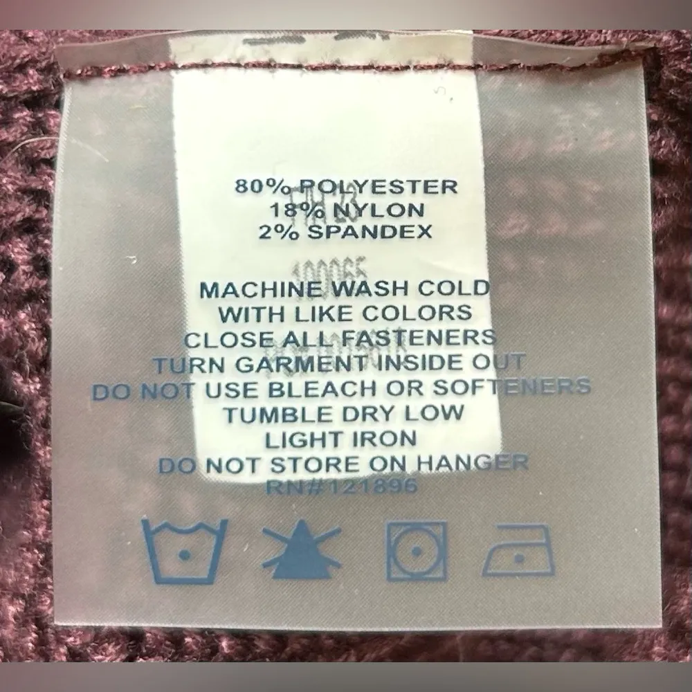 Title Nine Size S Offsite Synergy Turtleneck Women’s Sweater - Image 3