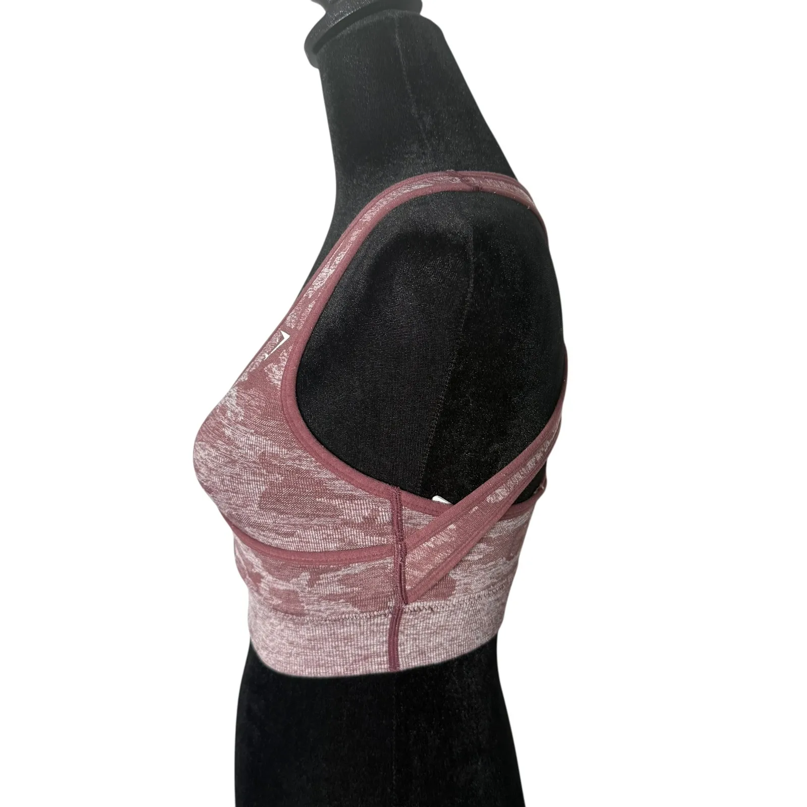 Gymshark Adapt Camo Seamless Sports Bra Women's XS Crisscross Back‎ Athletic - Image 7