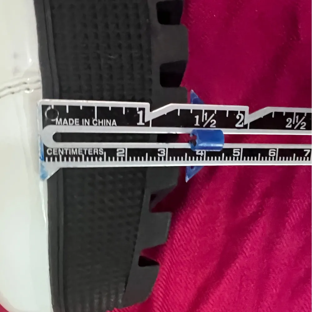 Wild Diva White 7 Eye Lace Up Patent Leather  Chunky Heel Boots Size 7 - Image 5