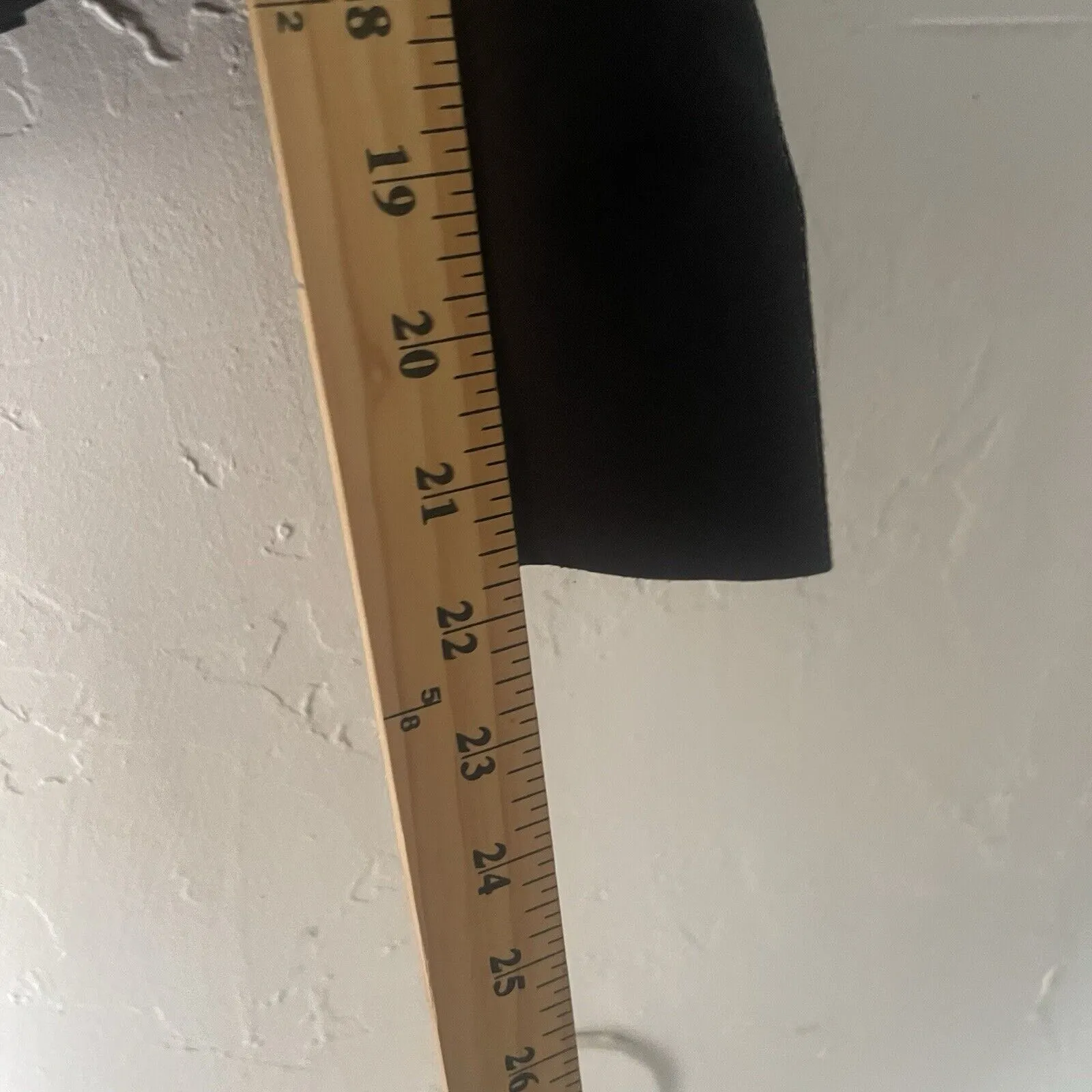 White‎ House Black Market Women's Size 00 Black Ruffle 2 Button Blazer Jacket - Image 10