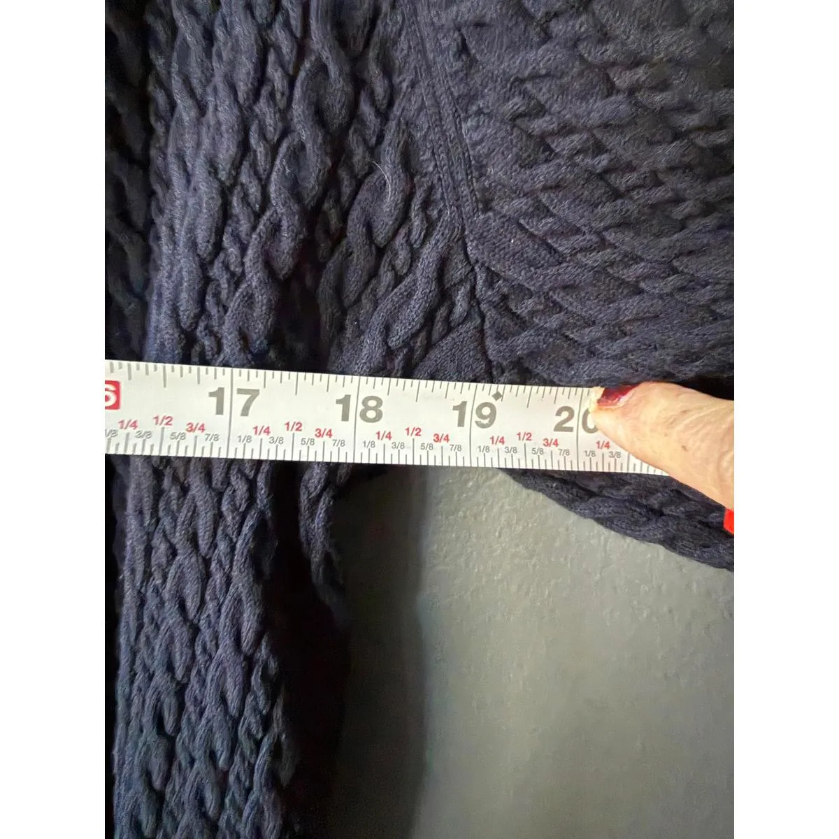 Etcetera size Small Cable Knit Button-Up Cardigan Sweater, Size Small - Image 6