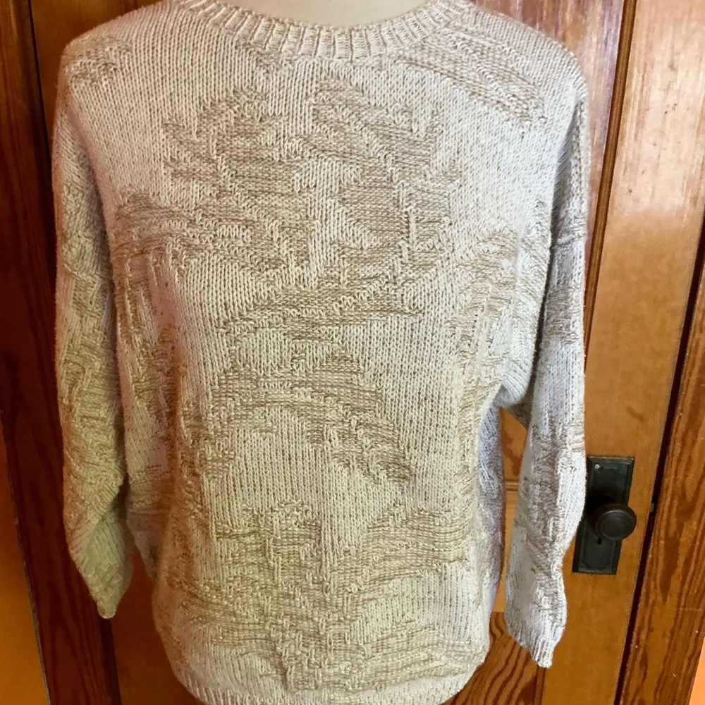 Vintage 90s earthy slouchy sweater Size L - Image 7