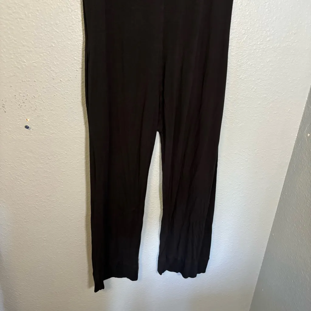 Albion Yes Please Black Sleeveless Wide Leg Jumpsuit‎ Drop Crotch - Image 11