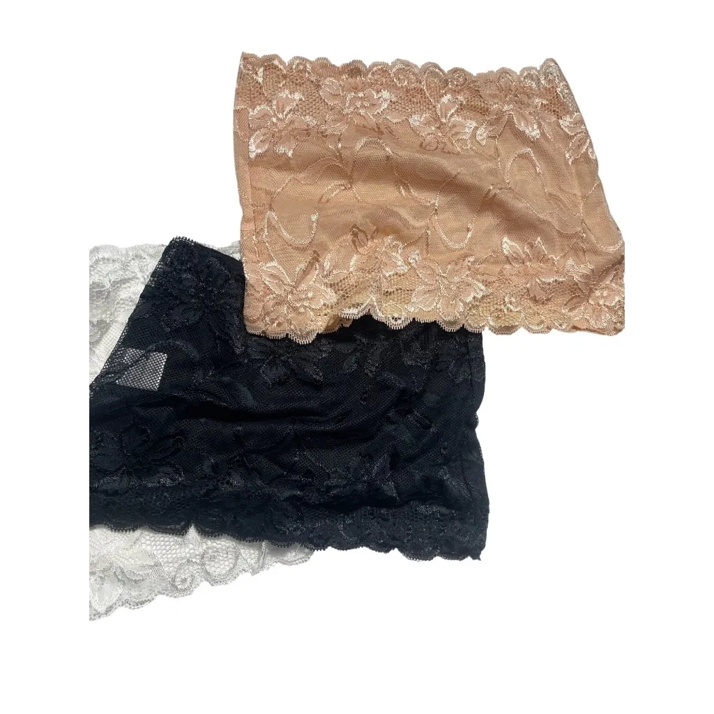 Lace Strapless Bandeau Tops 3 - Image 2