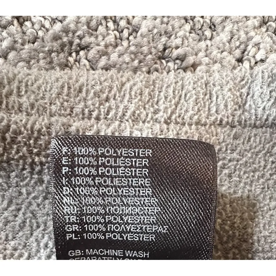 The North Face Women's TKA 100 Glacier Fleece Gray ¼ Zip Pullover‎ M Lightweight - Image 8