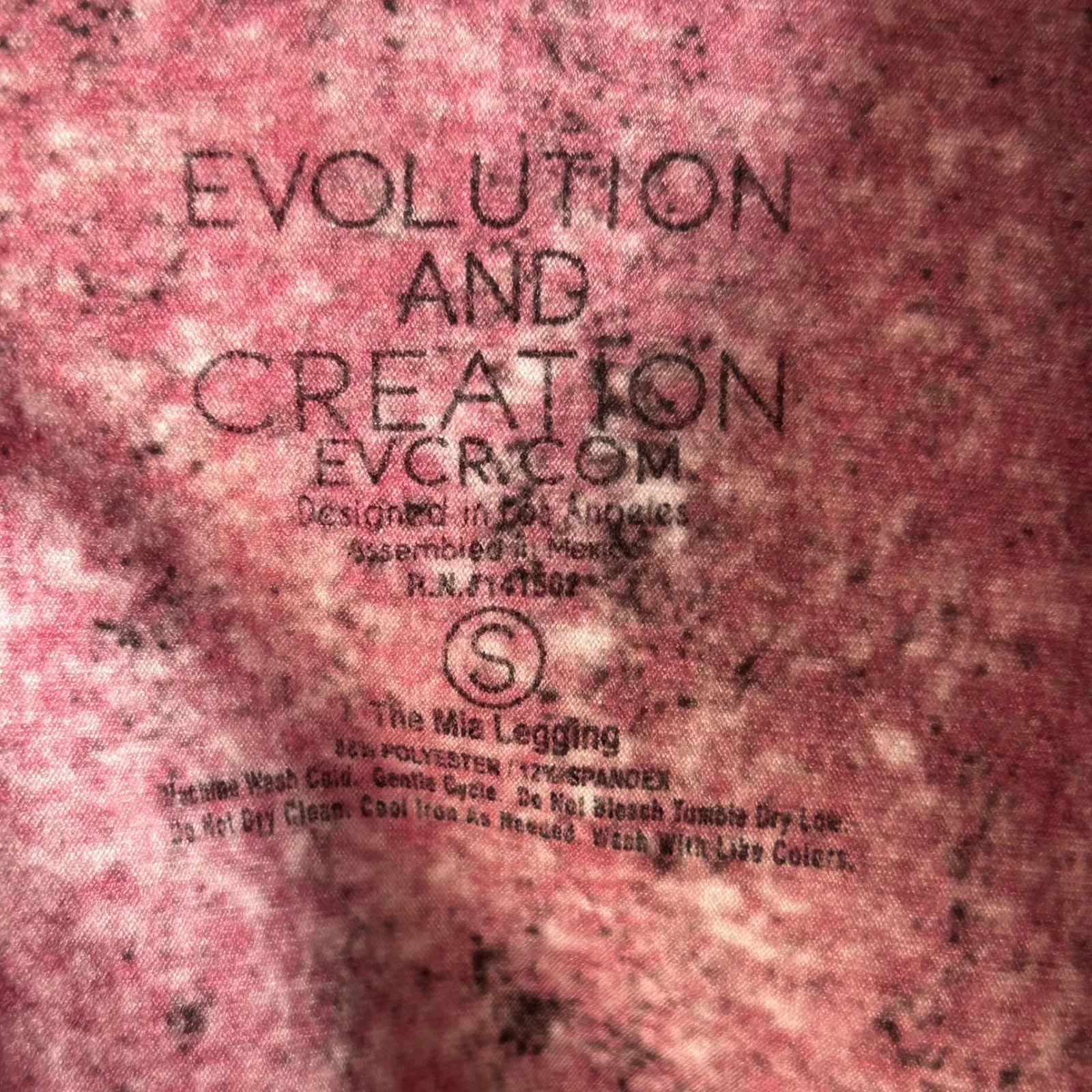 Evolution and Creation The Mia Legging Women's Size S Pink Elephant Mandala - Image 6