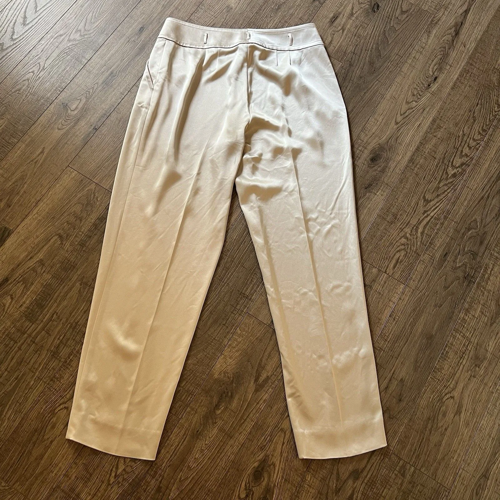St John Women’s Satin Pants Sz 8 - Image 2
