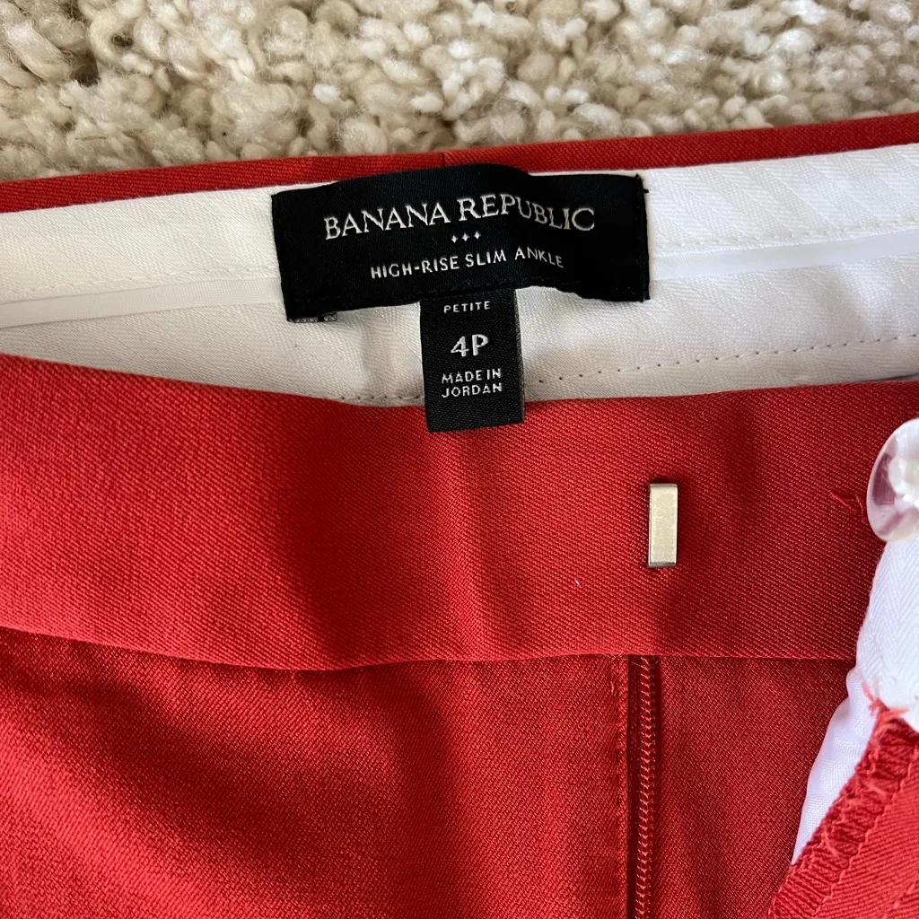 Banana Republic Petite High-Rise Slim Ankle Pant - Image 3