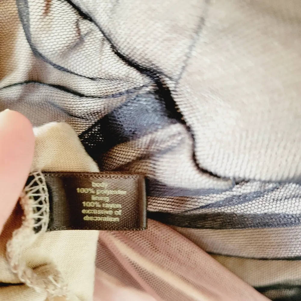 The Limited mesh babydoll blouse size medium - Image 8