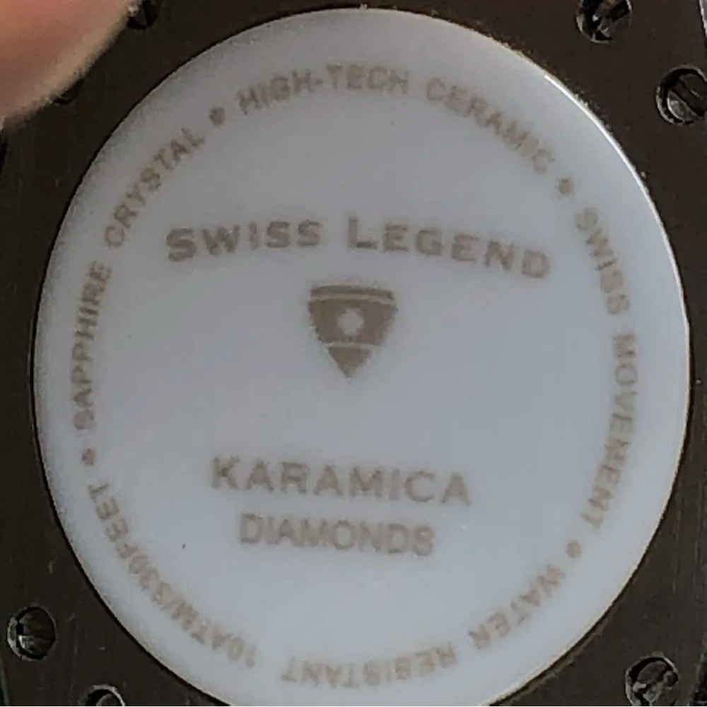 SWISS LEGEND Karamica Automatic Ceramic Wristwatch w/Pearl Dial & 118 Diamonds - Image 7