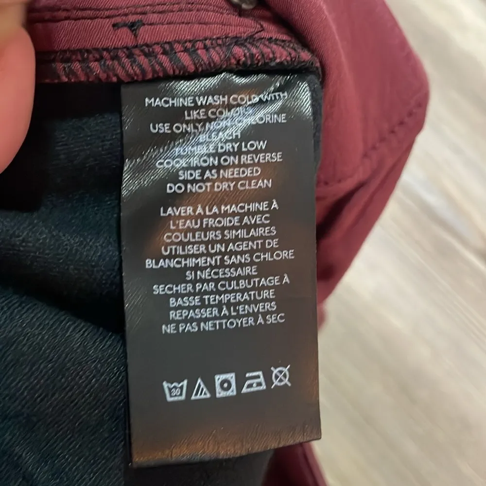 City Slicker Vegan Maxi Skirt Maroon Size 4 NWT faux leather Classy - Image 10