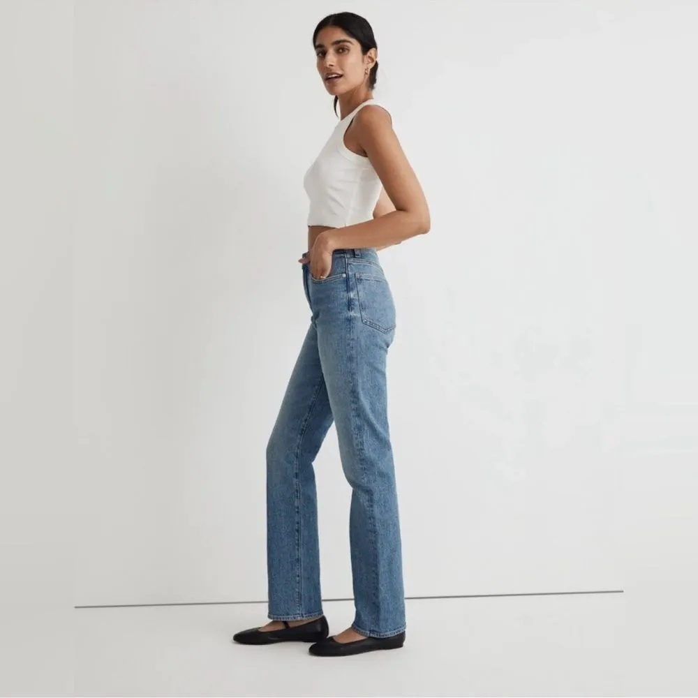 Madewell The '90s Straight Jean in Enmore Wash Size 23 - Image 6